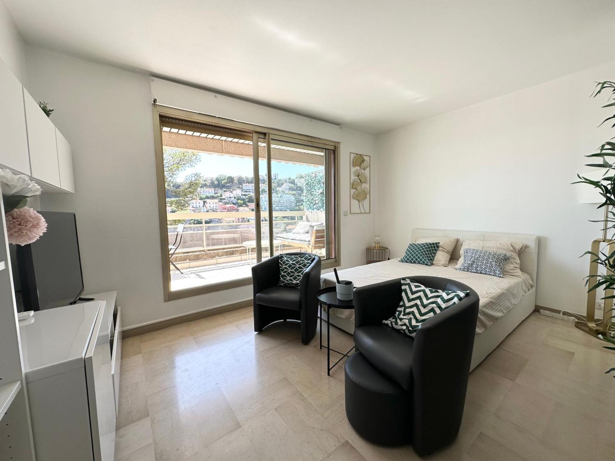 דירות Nice, Grand Studio - Piscine - Terrasse Vue Mer מראה חיצוני תמונה