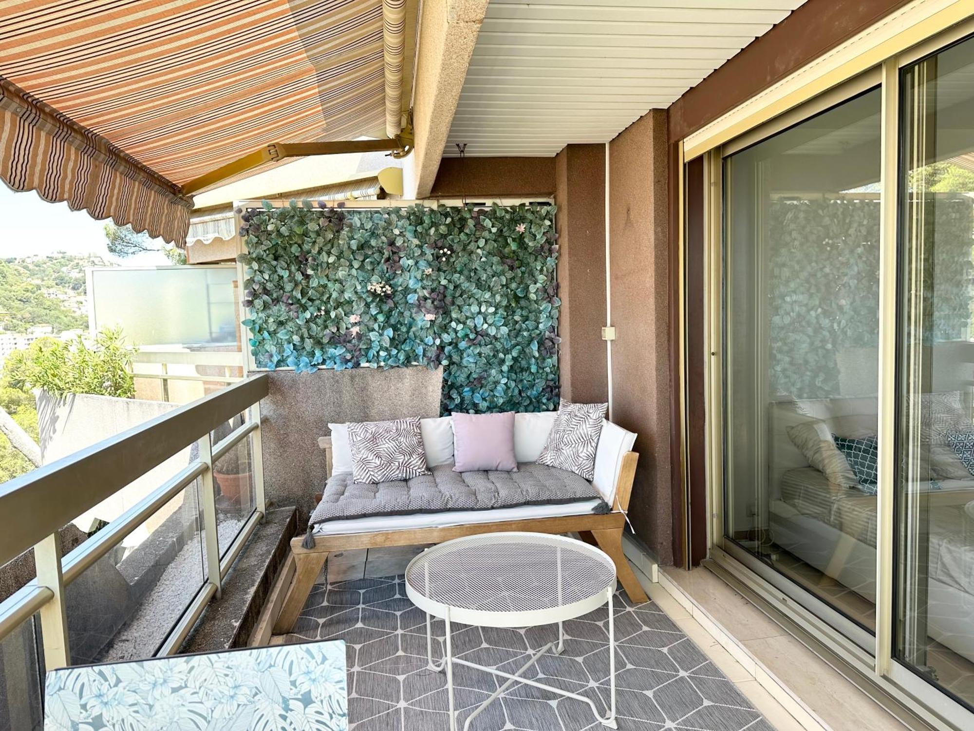 דירות Nice, Grand Studio - Piscine - Terrasse Vue Mer מראה חיצוני תמונה